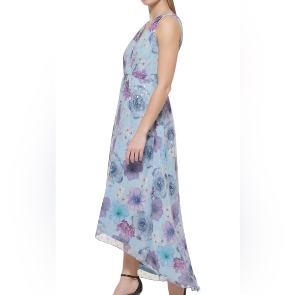 Jessica Howard Petites Floral Maxi Fit & Flare Dress - Picture 2 of 15